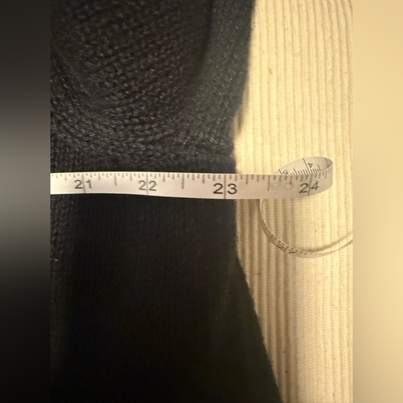 Vintage Festive Black Cardigan with Snowman Design 2X - Picture 6 of 9